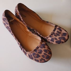Cheatah print flats